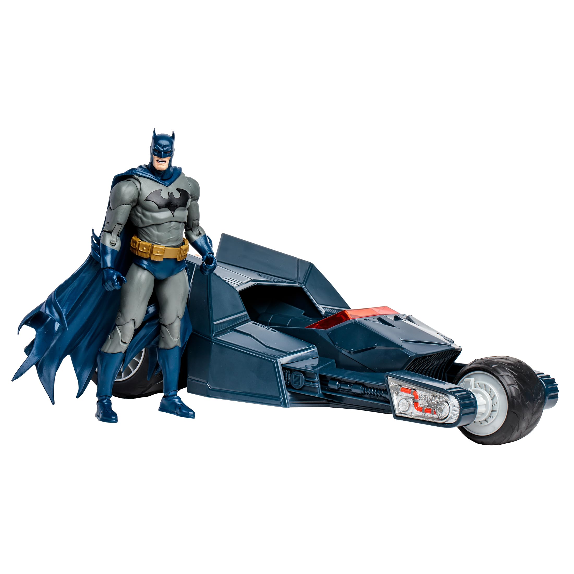 Boneco E Veículo Colecionáveis Mcfarlane Dc Batman 7" Com Bat-raptor