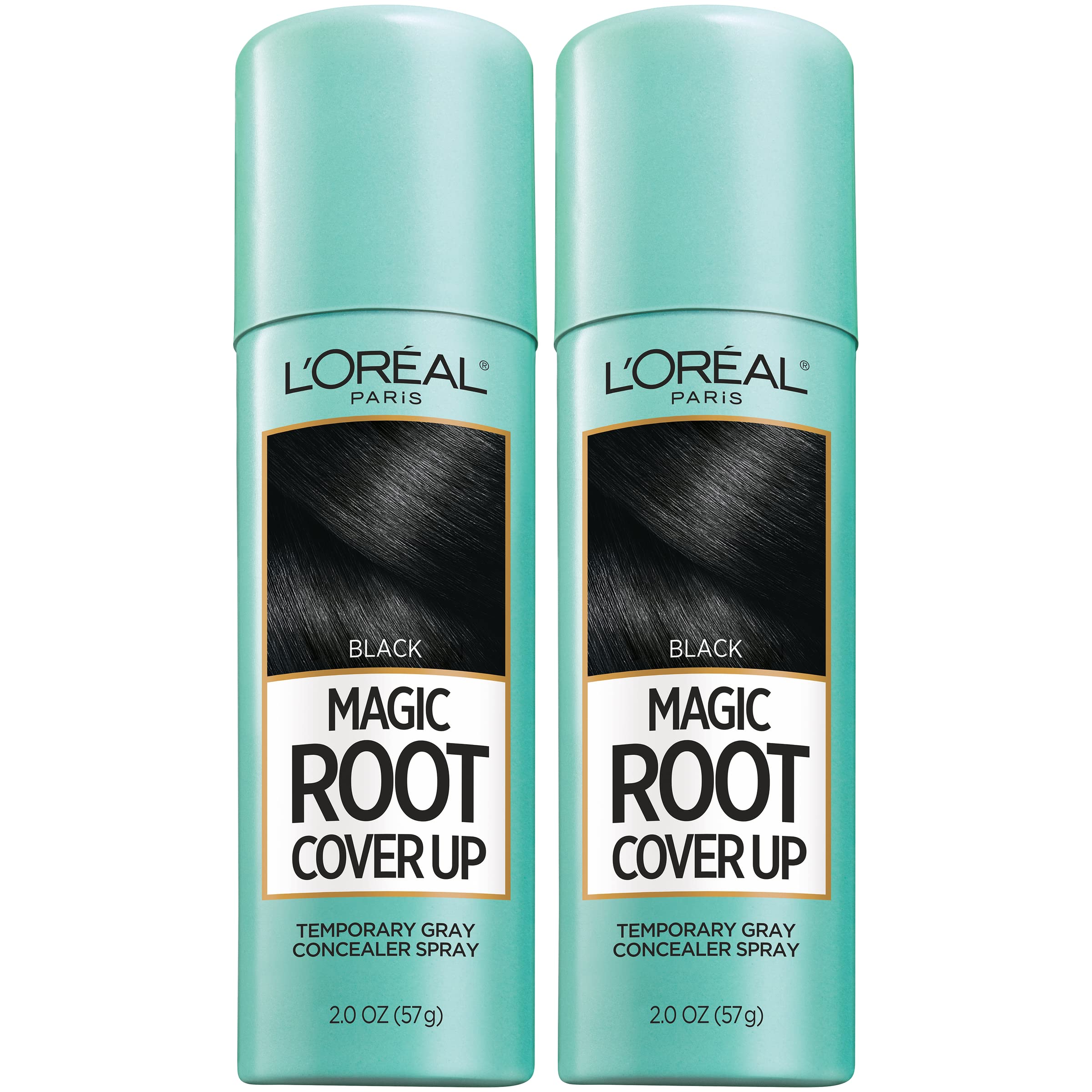 Tintura De Cabelo L'oreal Paris Root Cover Up Black 60 Ml (pacote Com 2)