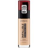 Fundação L&#39;oreal Paris Infallible Até 24h Rosa Natural 30ml