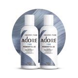 Tintura De Cabelo Adore, Semi Permanente, Vegana, Livre De Crueldade, Azul, 120 Ml