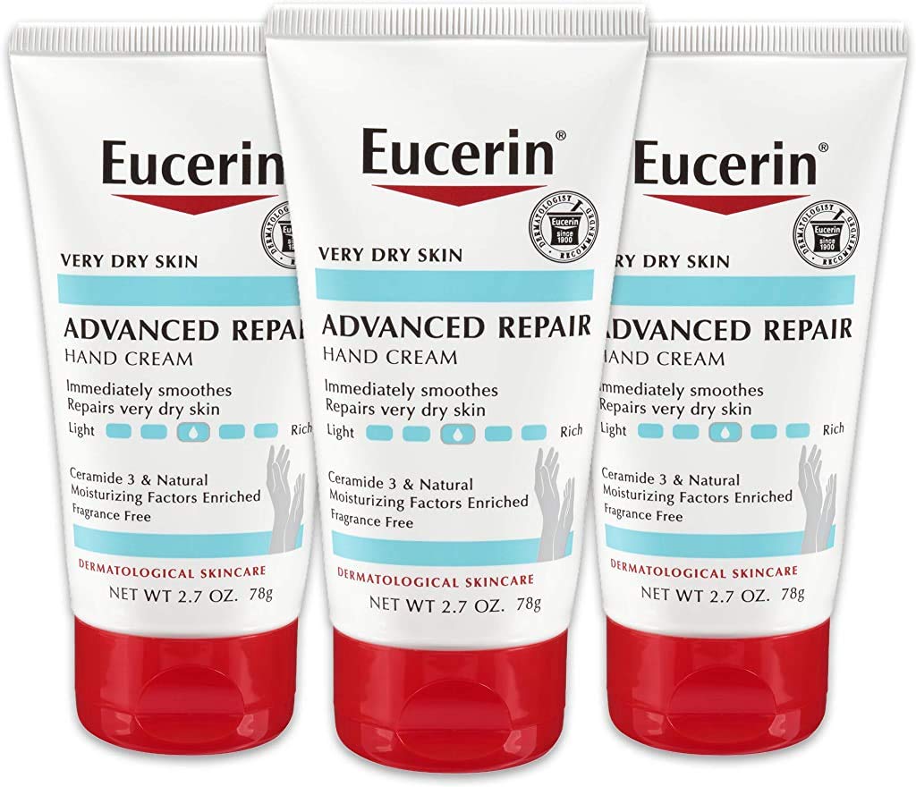 Creme Para Mãos Eucerin Advanced Repair 78g (pacote De 3)