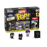 Mini Brinquedos Colecionáveis, Pacote Com 4, Funko Bitty Pop! Batman 85º