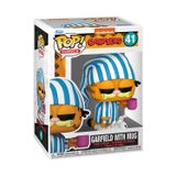 Boneco De Vinil Funko Pop! Comics Garfield Com Caneca De 10cm