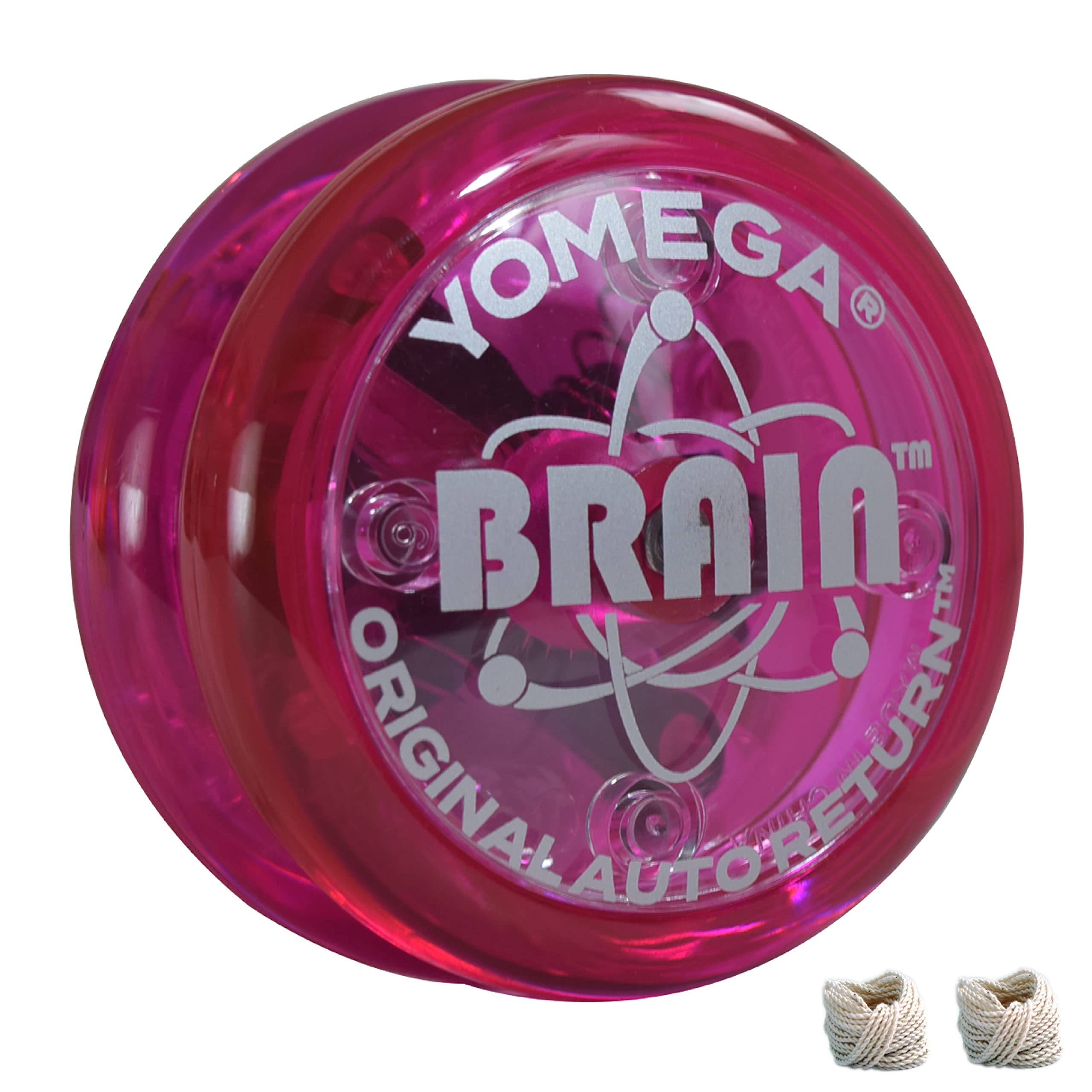 YOMEGA THE YO-YO WITH A BRAIN 中古品 Yoyo Yomega The Original Brain Professional Para Crianças Rosa