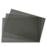 Folhas De Filme Polarizadoras Renian 3 Pcs 20x15cm Para Física