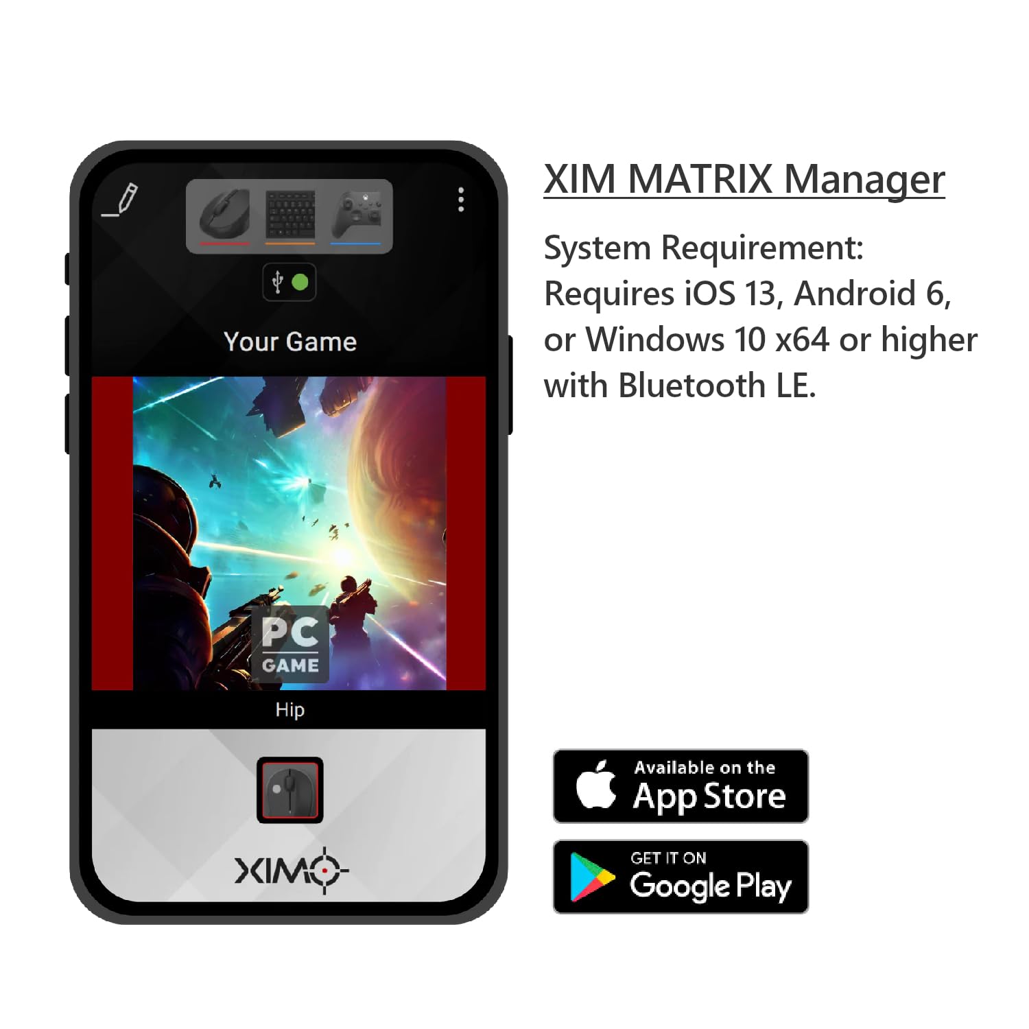 Conversor De Adaptador De Várias Entradas Xim Matrix Para Xbox/ps