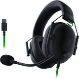 Fone De Ouvido Para Jogos Razer Blackshark V2 X Wired 7.1 Surround Sound