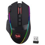 Mouse Para Jogos Sem Fio Redragon M991 19000 Dpi Com Rgb