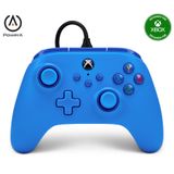 Controlador Com Fio Gamepad Powera Para Xbox Series X|s - Azul