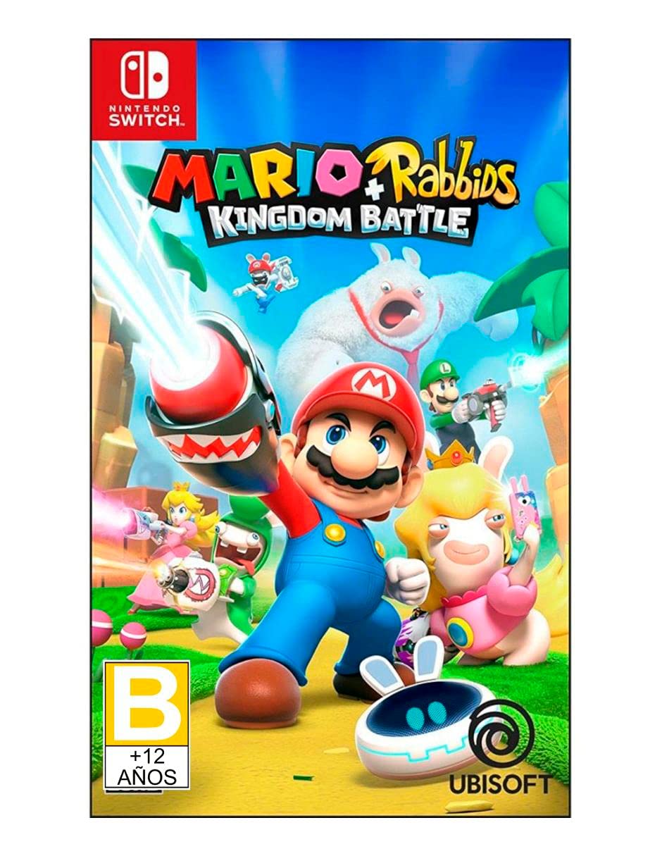Videogame Nintendo Switch Mario And Rabbids Kingdom