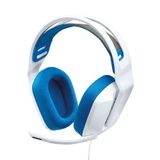 Fone De Ouvido Para Jogos Logitech G335 Wired Flip To Mute White