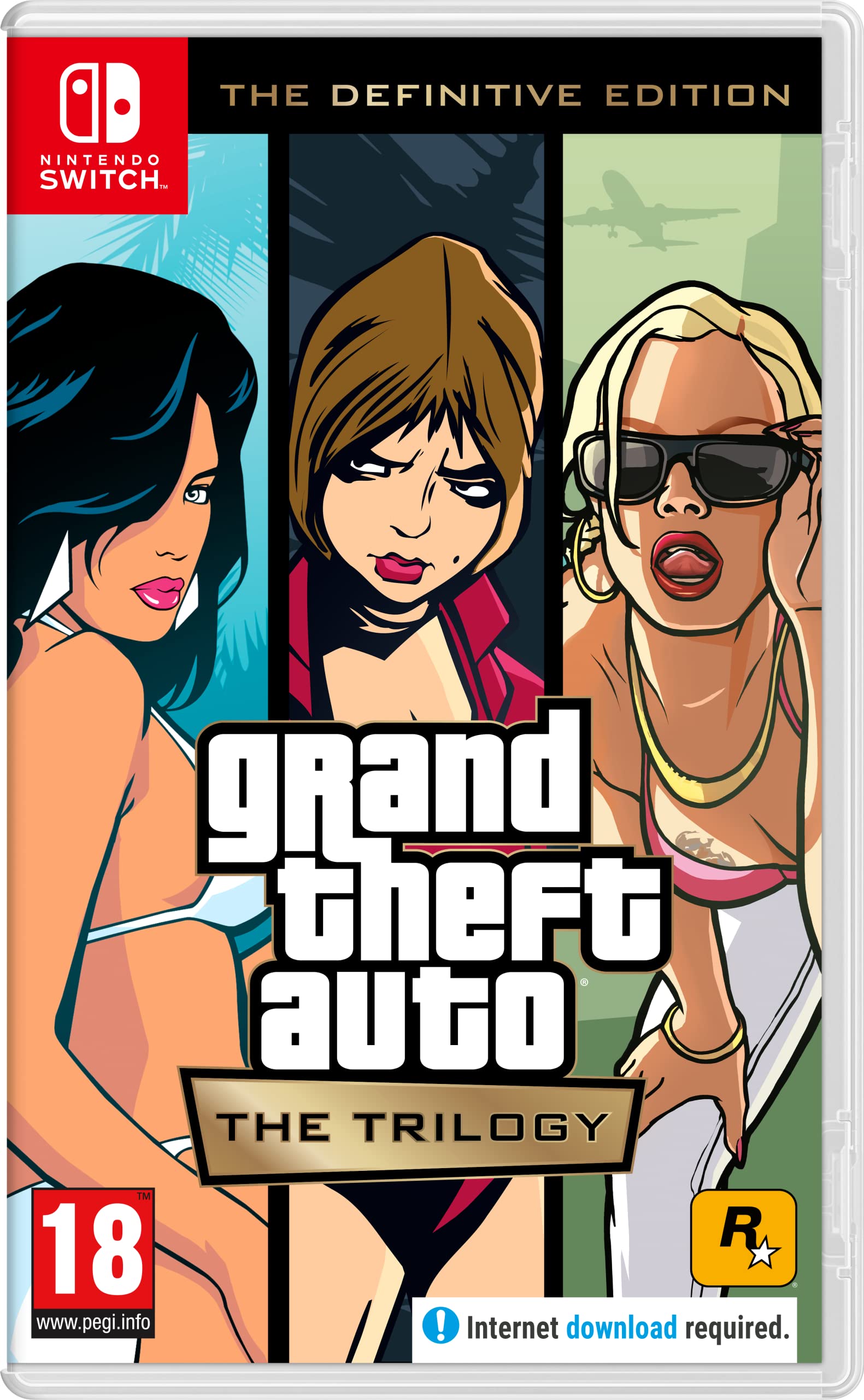 Jogo Eletrônico Nintendo Switch Grand Theft Auto Trilogy