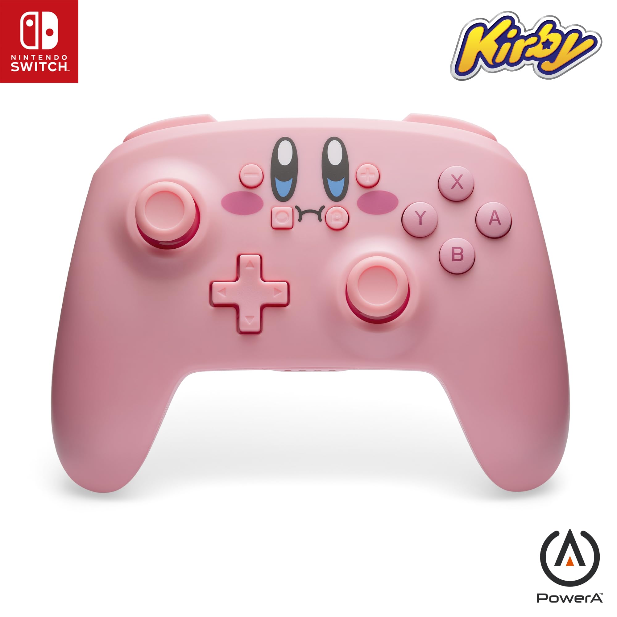 Controlador Sem Fio Powera Kirby Mouthful Para Nintendo Switch