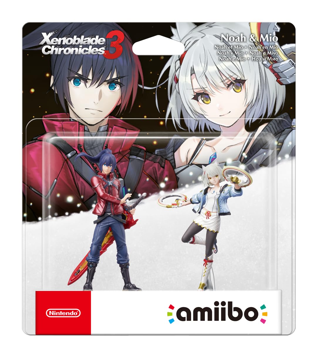 Amiibo Nintendo Xenoblade Chronicles 3 Noah &amp; Mio Switch