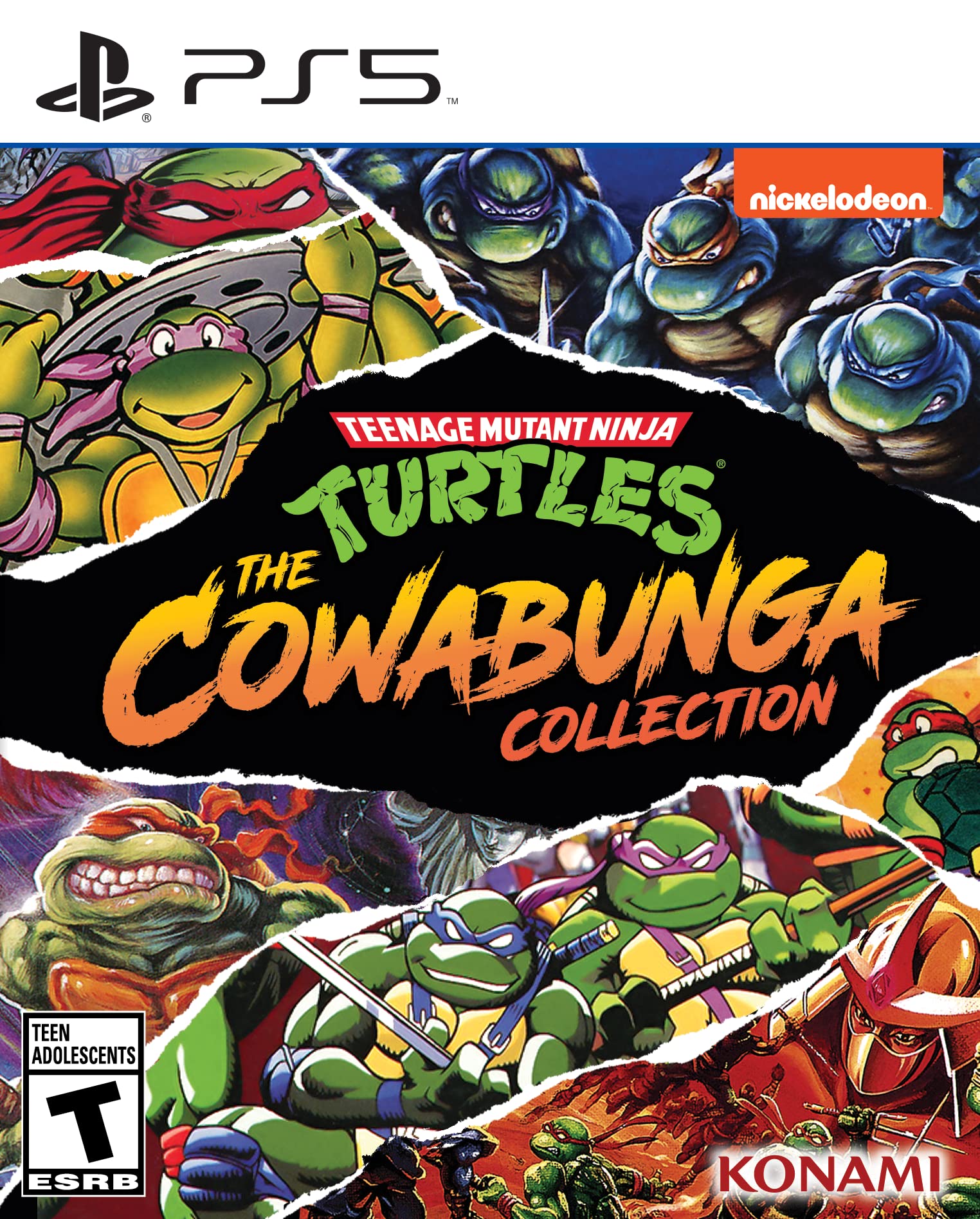 Coleção Ps5 De Videogame Konami Teenage Mutant Ninja Turtles