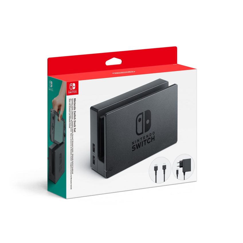Conjunto Nintendo Switch Dock Nintendo Switch Com Adaptador Ac