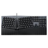 Teclado Mecânico Ergonômico Com Fio Perixx Periboard-535br