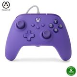 Controlador Com Fio Gamepad Powera Para Xbox Series X|s - Violet
