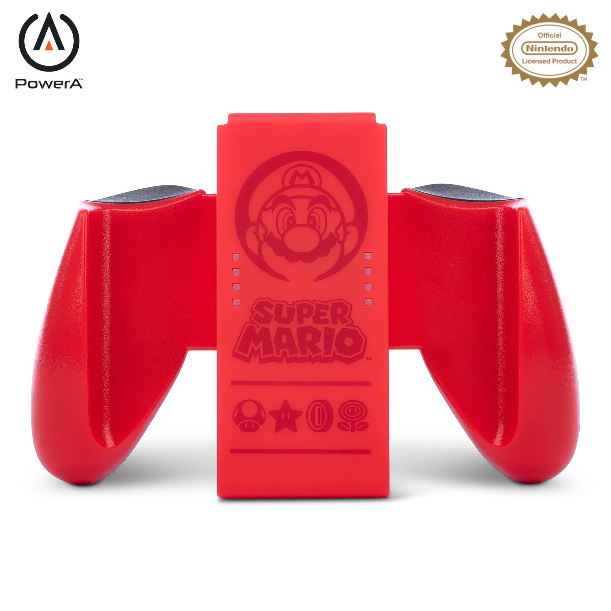 Joy-con Comfort Grip Powera Para Nintendo Switch Super Mario