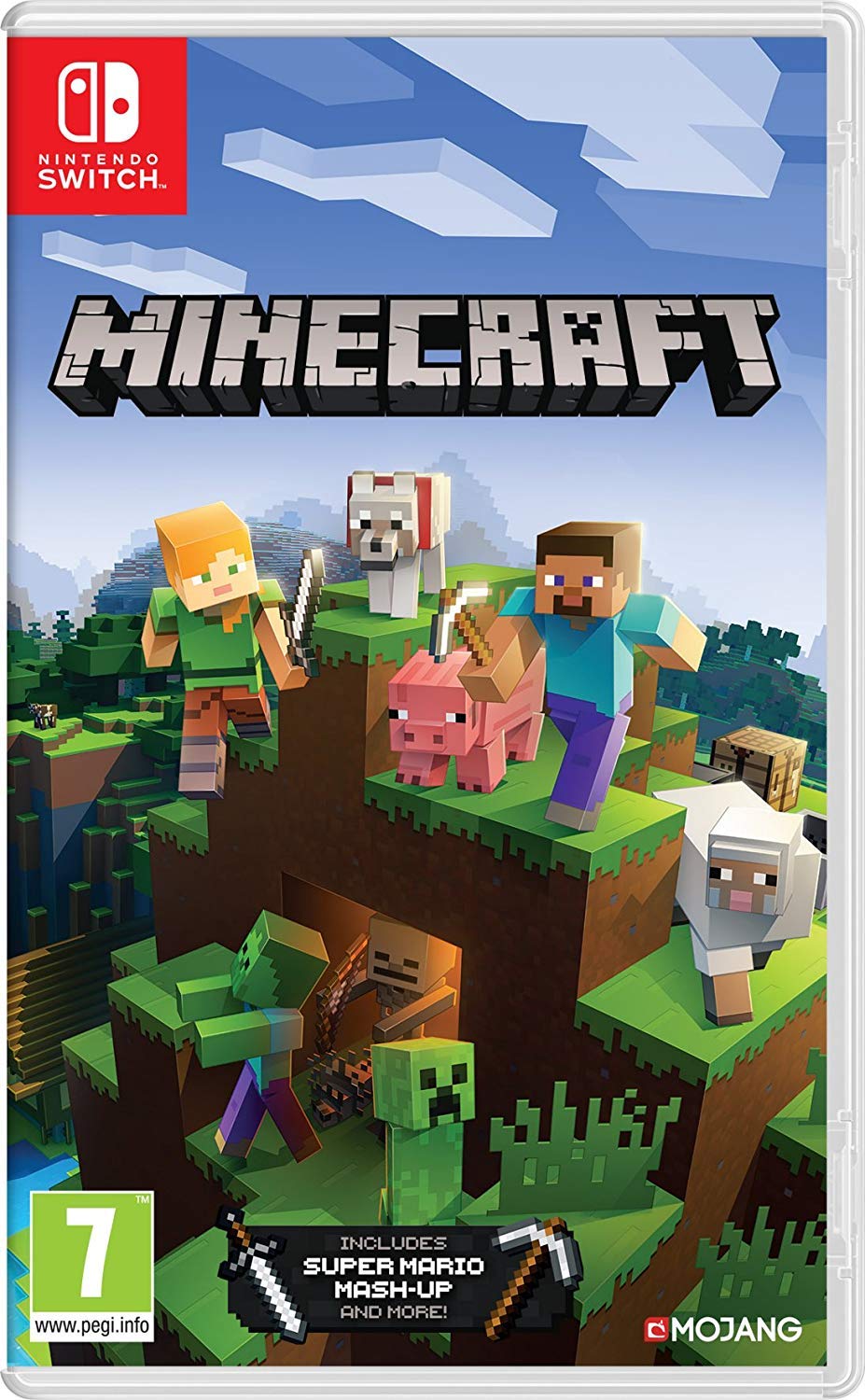 Videogame Nintendo Switch Minecraft Versão Europeia