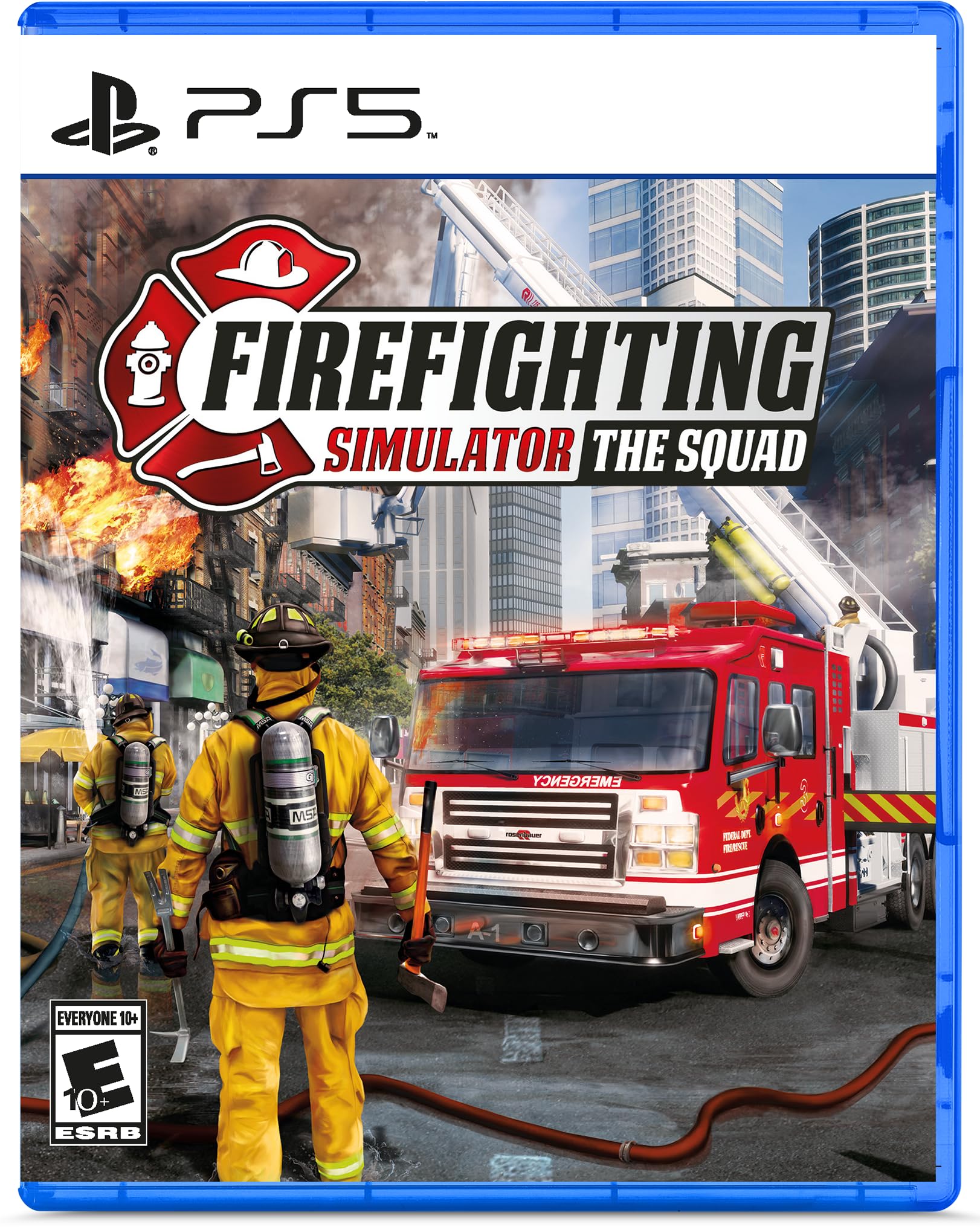 Simulador De Combate A Incêndios De Videogame The Squad Ps5