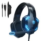 Fone De Ouvido Para Jogos Phoinikas G2000 Para Pc Ps4 Ps5 Xbox Switch Azul