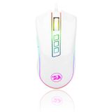 Mouse Para Jogos Redragon M711 Cobra 10.000 Dpi Rgb Retroiluminado Branco