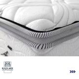 Cama Box Baú E Colchão Amsterdã Molas Ensacadas Queen Probel Queen Bege