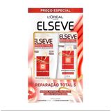 Kit Shampoo + Condicionador L&#39;oréal Paris Reparação Total 5 Elseve 375 Ml + 170 Ml