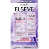 Kit Shampoo + Condicionador L&#39;oréal Paris Elseve Hidra Hialurônico 375 Ml + 170 Ml