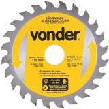 Disco De Serra Circular 110 X 20mm Para Madeira 24 Dentes - Vonder