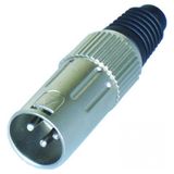 Conector Canon Csr Macho Niquel Inteiro Q-103b