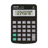 Calculadora De Mesa Zeta Zt718 8 Digitos Preta