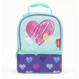 Bolsa Térmica Infantil Com Alça E Zíper Thermos Corações