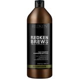 Redken Brews Shampoo Diário Para Homens, Limpador Leve Para Todos Os Tipos De Cabelo, 1000 Ml