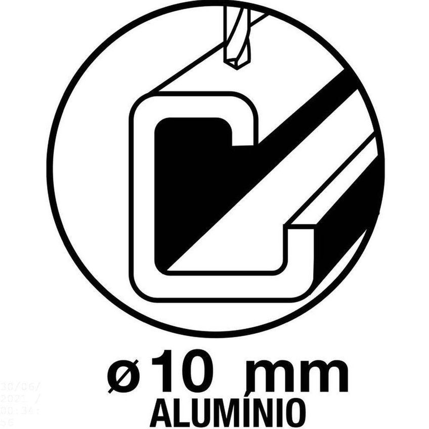 Parafusadeira/furadeira 280 W 3/8" 127 V Para Uso Profissional Com Velocidade Variável E - imagem 4