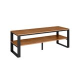 Rack Para Tv Até 55 Polegadas Innovare Preto E Canela 160 Cm