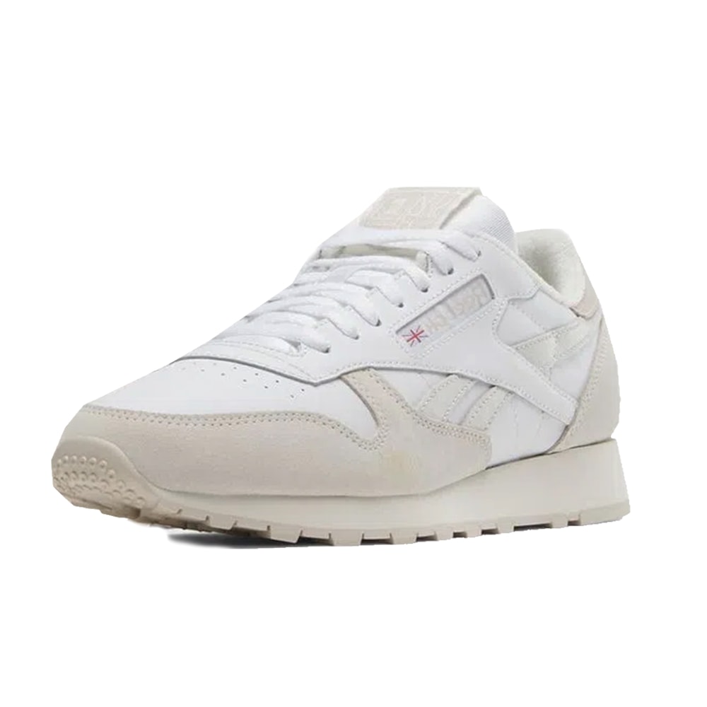 Tênis Reebok Classic Leather Branco Bege