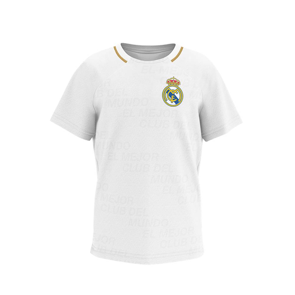 Camisa Real Madrid Merengue Infantil