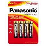 Pilha Alcalina Aa Blister Com 4 Lr6xab-4b192