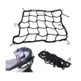 Rede Elástica Grande Moto Bike Bagageiro Aranha Redinha 40cm