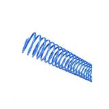 Espirais Para Encadernação Azul 33mm 250 Folhas 25 Und