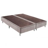 Base Sommier Camurça Bege Super King (193x203x30) - Ortobom