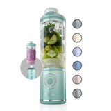 Liquidificador Portátil Ninja Blast Max Twist &amp; Go 650 Ml Sea Glass