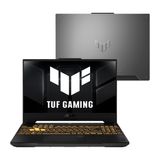 Notebook Asus TUF Gaming F15 FX507VV RTX4060 Intel Core i7-13620H 16GB 512GB SSD Windows 11 Home Tela 165Hz Nível IPS 15.6" FHD Mecha Gray - HQ333W