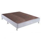 Base Sommier Corino Branco Casal (138x188x23) - Ortobom