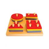 Brinquedos Educativos - Pranchas De Seleção 16 Peças