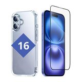 Capinha Magnética Para Iphone 16 + Película 3d Cerâmica