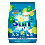 Sabão Em Pó Surf Limão E Bicarbonato 16x800g