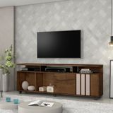Rack Tv 72 Polegadas Atraente Cacau Off White